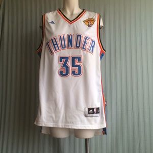 NWT Adidas NBA authentic Thunder jersey, size M